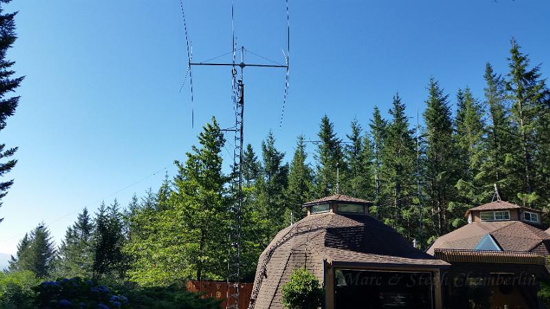 20170724_092430.jpg - Marc's Ham radio antennas.